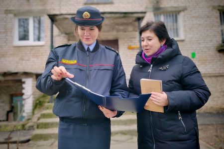«Дом без насилия» — под таким девизом на территории Октябрьского района Витебска проходит республиканская акция