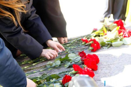 В Витебске почтили память жертв трагедии в Хатыни